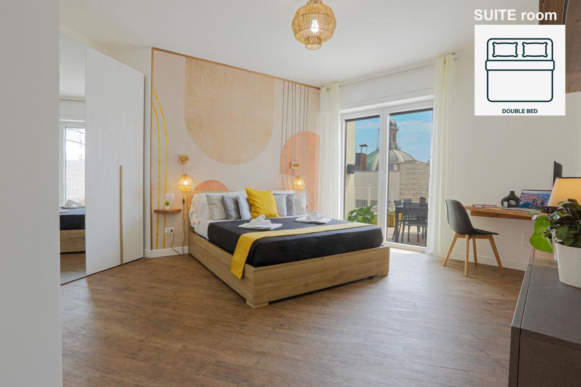Attico Luxury Con Parcheggio E Terrazza Vista Mozzafiato Apartment Genoa Ruang foto
